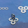 Load image into Gallery viewer, DragSpecialties Washer - AN - 3/8" MPB589 - Side View