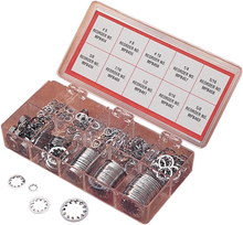 Load image into Gallery viewer, DragSpecialties Washer Kit- Inside Star - Chrome MK240 - Main Product View