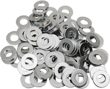 Load image into Gallery viewer, DragSpecialties Washers - Flat - 1/4" - Chrome MPB174 - Main Product View