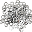 Load image into Gallery viewer, DragSpecialties Washers - Flat - 1/4" - Chrome MPB174 - Side View