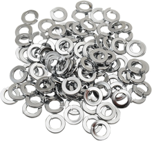 Load image into Gallery viewer, DragSpecialties Washers - Lock - 1/4" - Chrome MPB171 - Main Product View