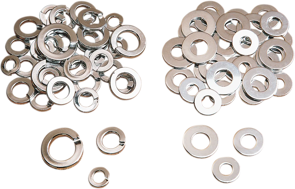 DragSpecialties Washers - S.A.E. MPB424 - Side View