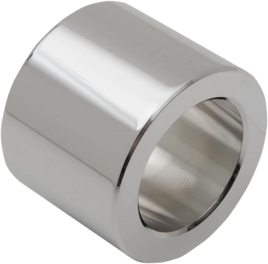 DragSpecialties Wheel Spacer - Chrome - Front Left without ABS W16-0346-HWS - Main Product View