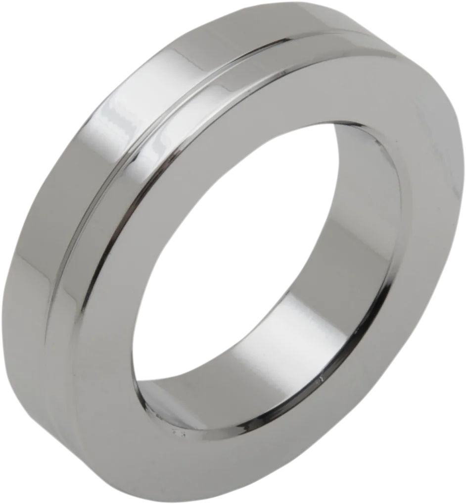 DragSpecialties Wheel Spacer - Chrome - Front Right W16-0338-HW - Main Product View