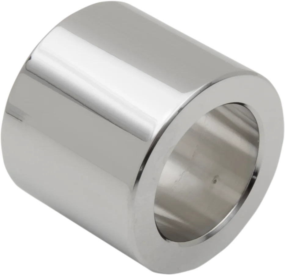 DragSpecialties Wheel Spacer - Chrome - Rear Left W16-0351-HWSL - Side View