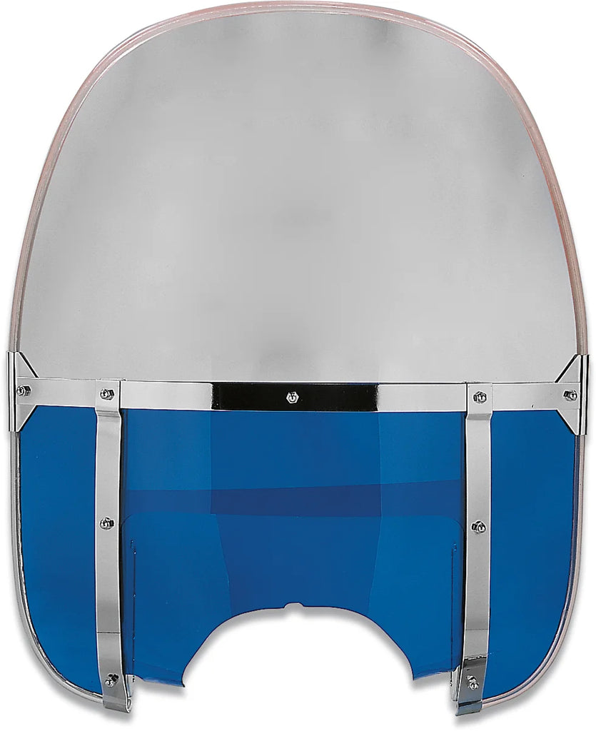 DragSpecialties Windshield Kit - Blue 163050-BX-LB2 - Side View