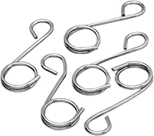 Load image into Gallery viewer, DragSpecialties Wire Fuel Line Guides - 5-Pack 11-0022-BC101 - Main Product View