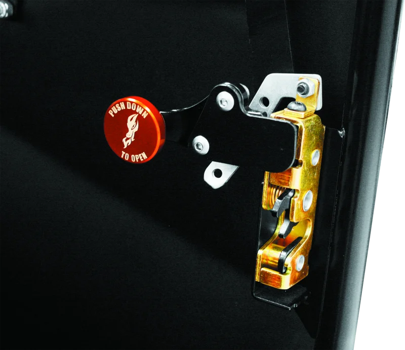 DragonFire Racing 13-19 Polaris Ranger XP 900/ Ranger 1000 UTV Doors - Detail View