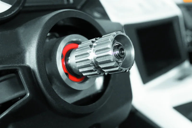 DragonFire Racing 13-22 Yamaha Viking/Wolverine Quick Release Spline/Hub Adapter Kit - Side View