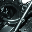 Load image into Gallery viewer, DragonFire Racing 14-22 Polaris RZR XP Spare Tire Carrier - Side View