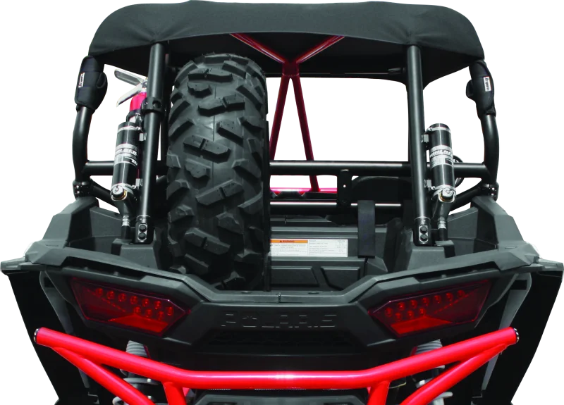 DragonFire Racing 14-22 Polaris RZR XP Spare Tire Carrier - Detail View