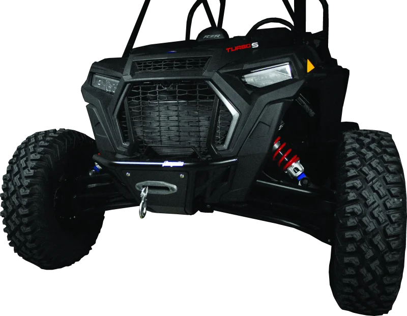 DragonFire Racing 15-22 Polaris RZR 900/1000 Front Bumper With Winch Mount - Side View