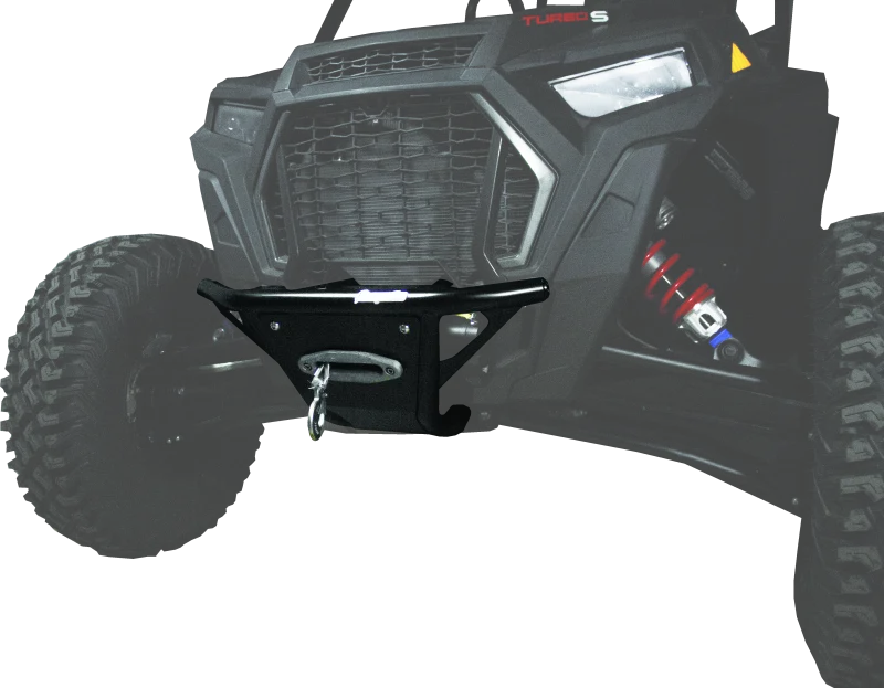 DragonFire Racing 15-22 Polaris RZR 900/1000 Front Bumper With Winch Mount - Detail View