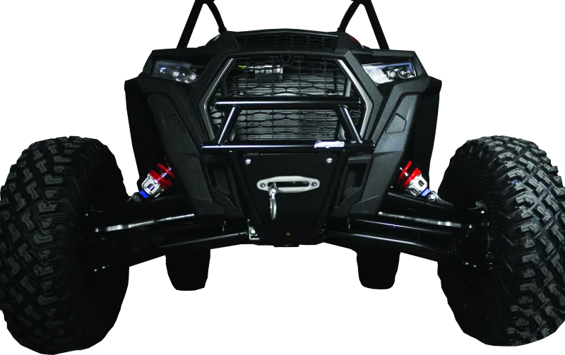 DragonFire Racing 15-22 Polaris RZR 900/1000 Front Bumper With Winch Mount - Side View