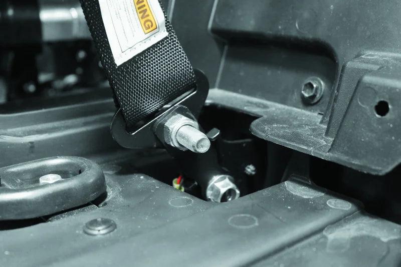 DragonFire Racing 16-22 Yamaha YXZ1000R Harness Mount - Side View