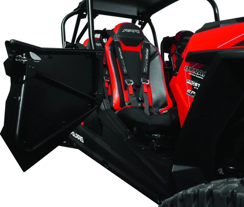 DragonFire Racing 16-23 Polaris RZR XP 4 1000 UTV Doors - 4 Doors - Back View