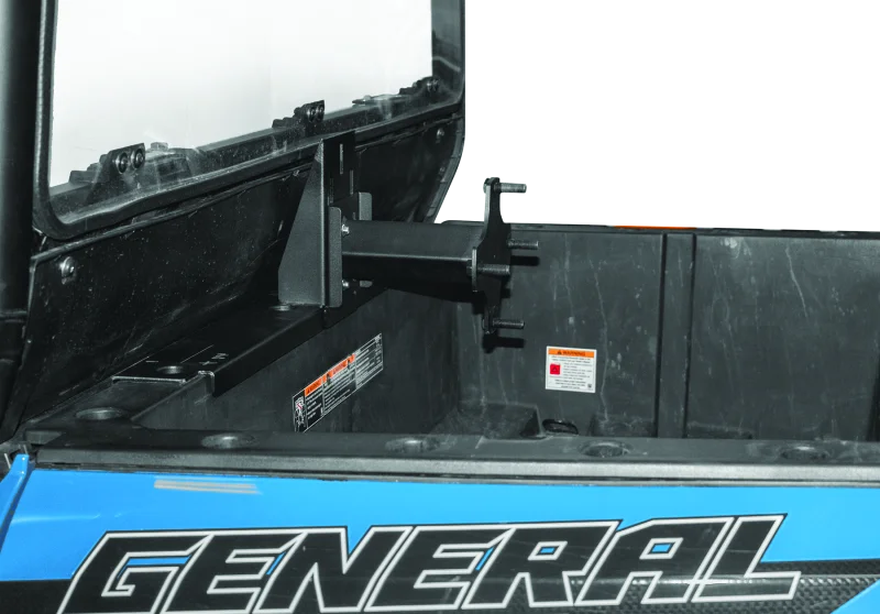 DragonFire Racing 16+ Polaris General  Spare Tire Rack - Side View