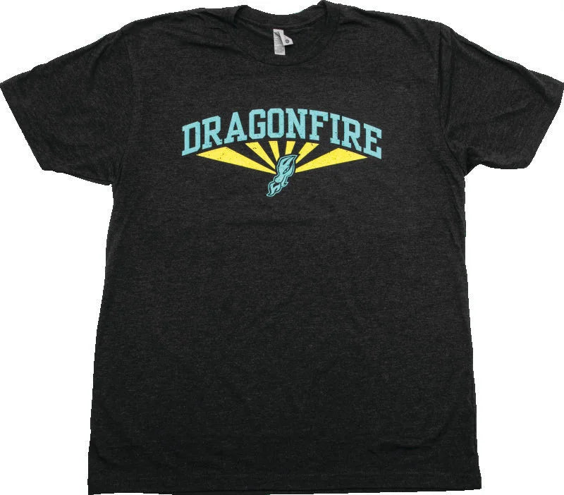 DragonFire Racing Dfr Az Tee Teal/Hi-Vis 2Xl