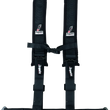 Load image into Gallery viewer, DragonFire Racing Harness- H-Style- 4-Point- 2in Buckle- Black
