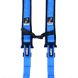 Load image into Gallery viewer, DragonFire Racing Harness- H-Style- 4-Point- 2in Buckle- Blue