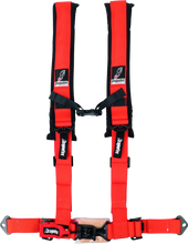 Load image into Gallery viewer, DragonFire Racing Harness- H-Style- 4-Point- 2in Buckle- Orange