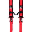 Load image into Gallery viewer, DragonFire Racing Harness- H-Style- 4-Point- 2in Buckle- Red
