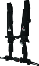 Load image into Gallery viewer, DragonFire Racing Harness H-Style- 4-Point- EZ-Adjust- 2in Buckle- Black