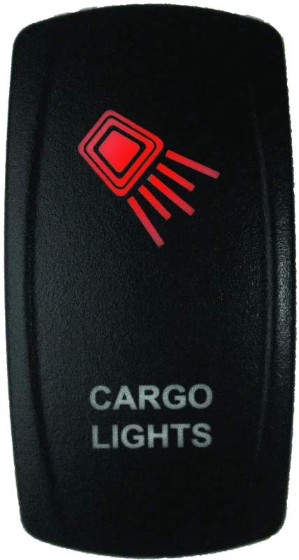 DragonFire Racing Lighted Switch Cargo Lights On/Off Red