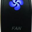 Load image into Gallery viewer, DragonFire Racing Lighted Switch Fan On/Off Blue