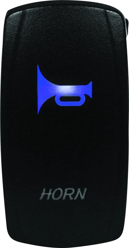 DragonFire Racing Lighted Switch Horn On/Off Blue