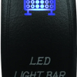Load image into Gallery viewer, DragonFire Racing Lighted Switch Led Light Bar On/Off Blue