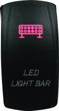 Load image into Gallery viewer, DragonFire Racing Lighted Switch LED Light Bar On/Off Red