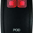 Load image into Gallery viewer, DragonFire Racing Lighted Switch On/Off Red