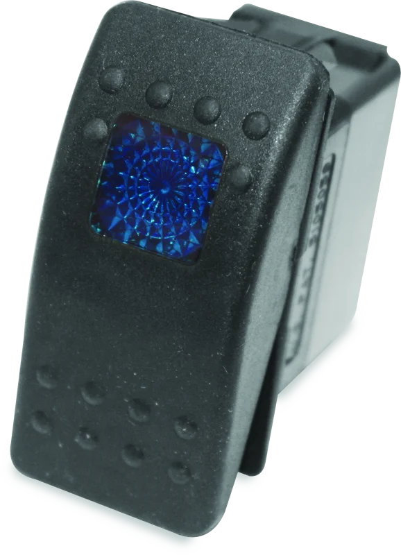 DragonFire Racing Lighted Switch On/Off Rocker Switch Blue Lite