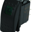 Load image into Gallery viewer, DragonFire Racing Lighted Switch On/Off Rocker Switch Green Lite