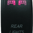 Load image into Gallery viewer, DragonFire Racing Lighted Switch Rear Light On/Off Red