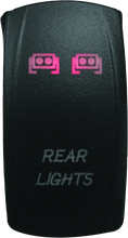Load image into Gallery viewer, DragonFire Racing Lighted Switch Rear Light On/Off Red