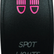 Load image into Gallery viewer, DragonFire Racing Lighted Switch Spot Light On/Off Red