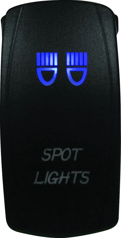 DragonFire Racing Lighted Switch Spot Light On/Off Blue