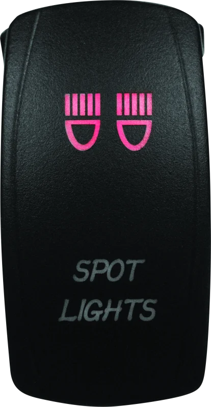 DragonFire Racing Lighted Switch Spot Light On/Off Red