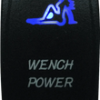 Load image into Gallery viewer, DragonFire Racing Lighted Switch Wench Power Blue