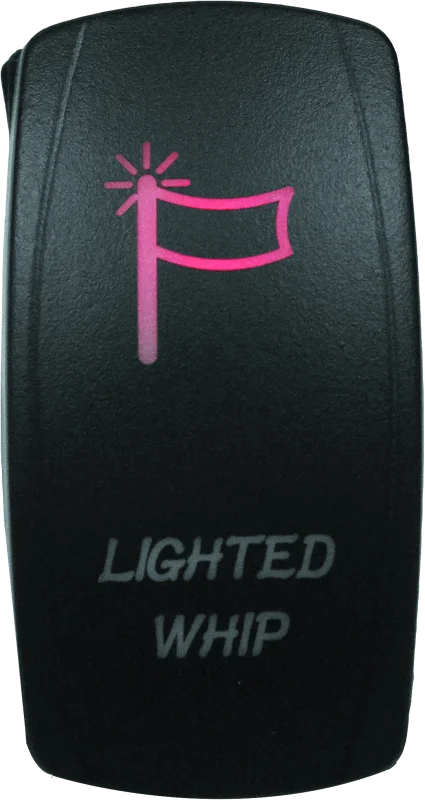 DragonFire Racing Lighted Switch Whip On/Off Red