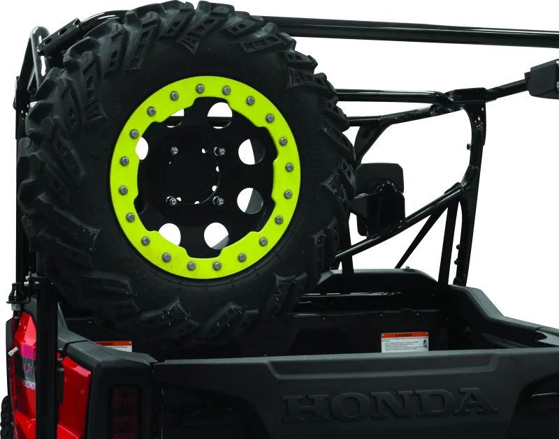 DragonFire Racing Spare Tire Carrier - 1.75 in. Clamp - Side View