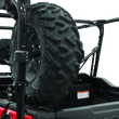 Load image into Gallery viewer, DragonFire Racing Spare Tire Carrier - 1.75 in. Clamp - Back View
