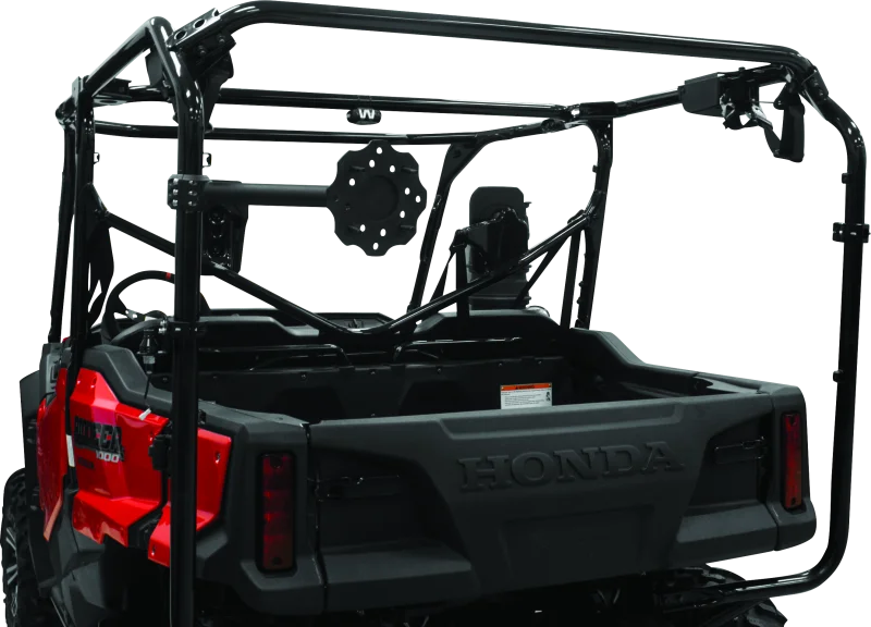 DragonFire Racing Spare Tire Carrier - 1.75 in. Clamp - Installation View