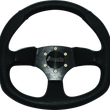Load image into Gallery viewer, DragonFire Racing Steering Wheels - D-Shaped- Vinyl- Black- 0in offset
