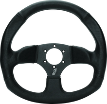 Load image into Gallery viewer, DragonFire Racing Steering Wheels - D-Shaped- Vinyl- Iron Series- 0in offset