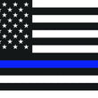 Load image into Gallery viewer, DragonFire Racing Whip Flag - Back the Blue