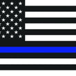 Load image into Gallery viewer, DragonFire Racing Whip Flag - Back the Blue