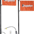 Load image into Gallery viewer, DragonFire Racing Whips - 4ft Spiral LED Black Pair